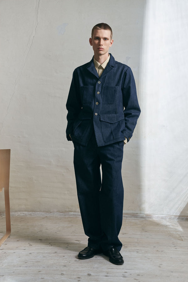 Abel Jacket Saphire Denim