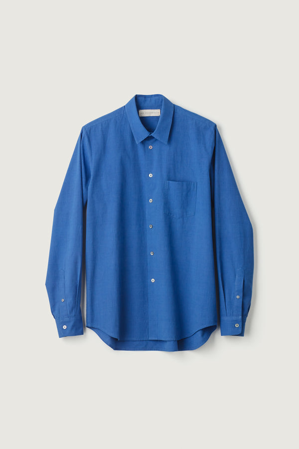 Chris Shirt Cornflower Blue Fil-a-fil