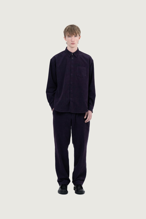 Christo Shirt Baby Corduroy Night Shade