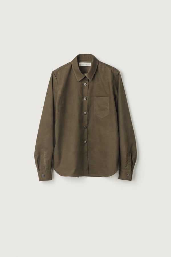 Comi Shirt Baby Corduroy Olive