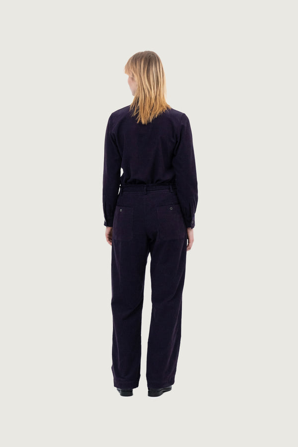 Comi Shirt Baby Corduroy Night Shade