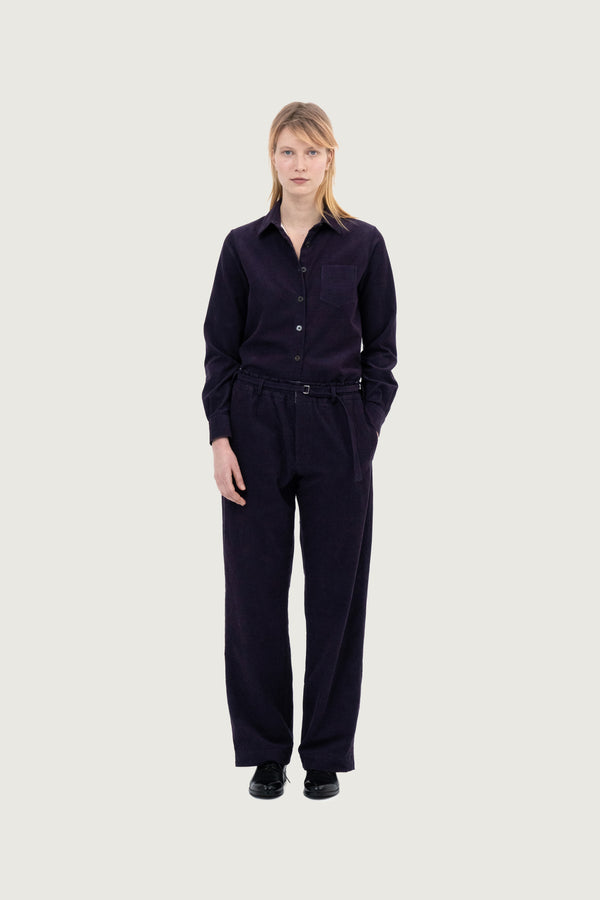 Comi Shirt Baby Corduroy Night Shade