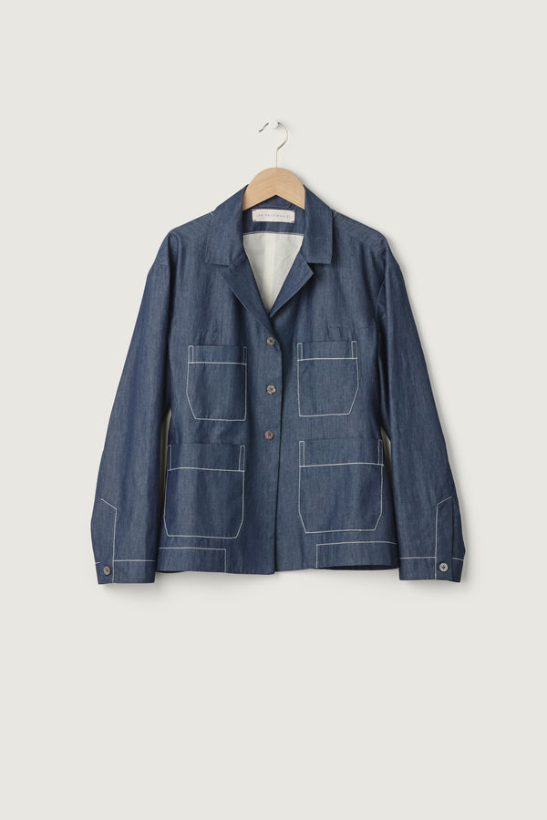 Edith Jacket Denim no 2
