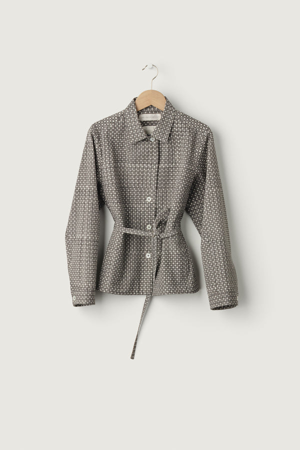 Erica Jacket Block Print Dot