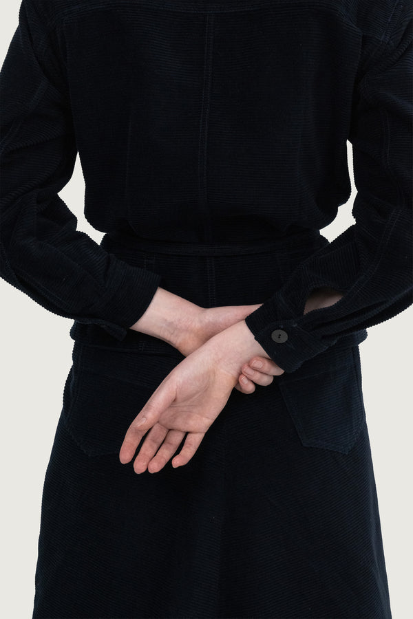 Esso Jacket Dark Indigo Corduroy