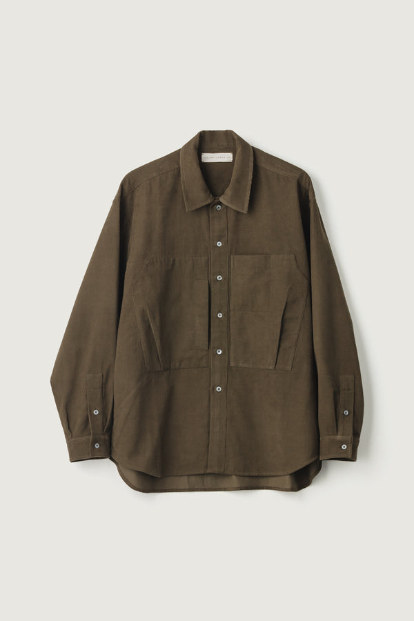 Ewan Shirt Baby Corduroy Olive