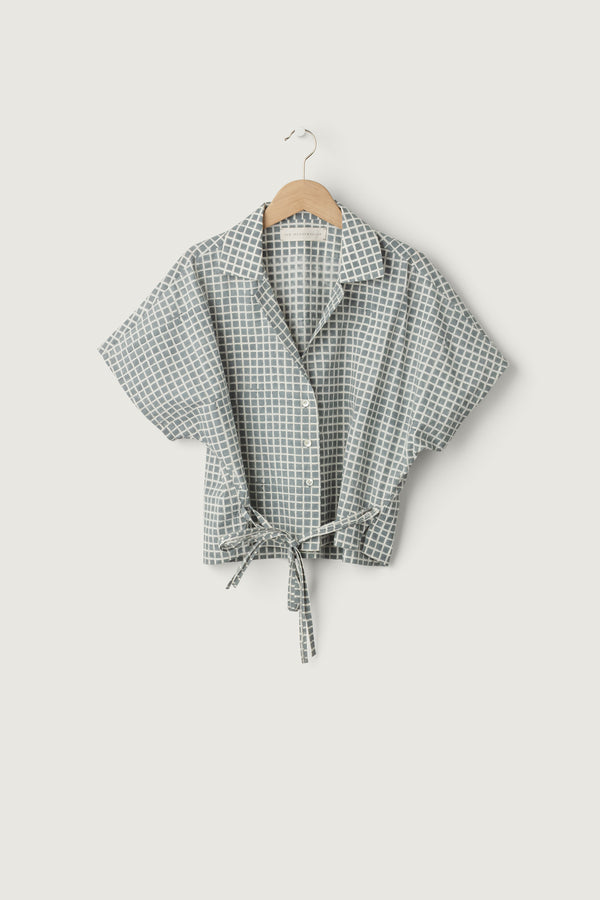 Frances Shirt Block Print Tile