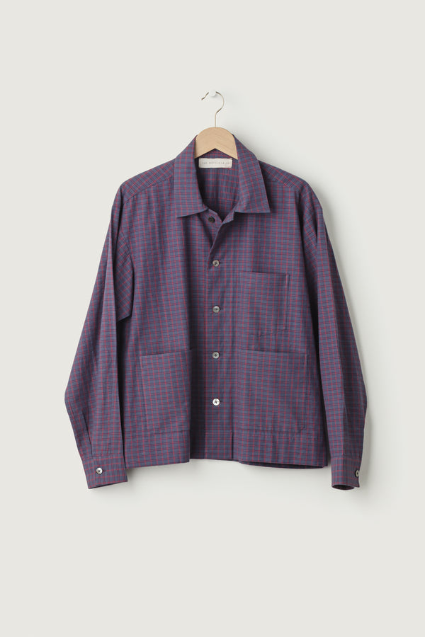 Frank Shirt Red Cotton Check