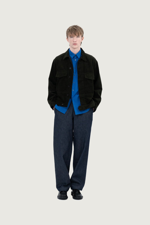 Chris Shirt Cornflower Blue Fil-a-fil
