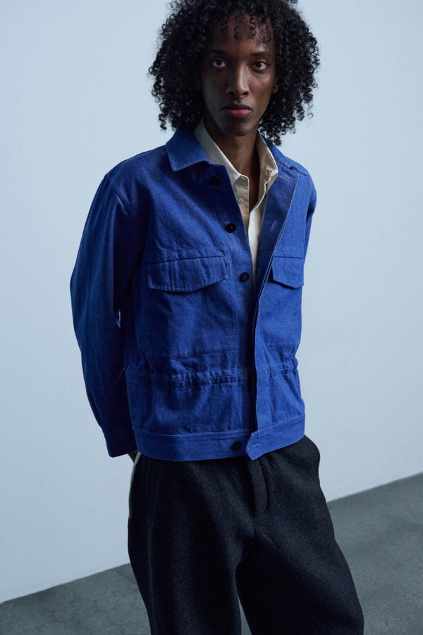 Milo Jacket Sky Blue Denim