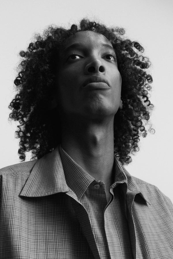 Cary Shirt Steel Cotton Check