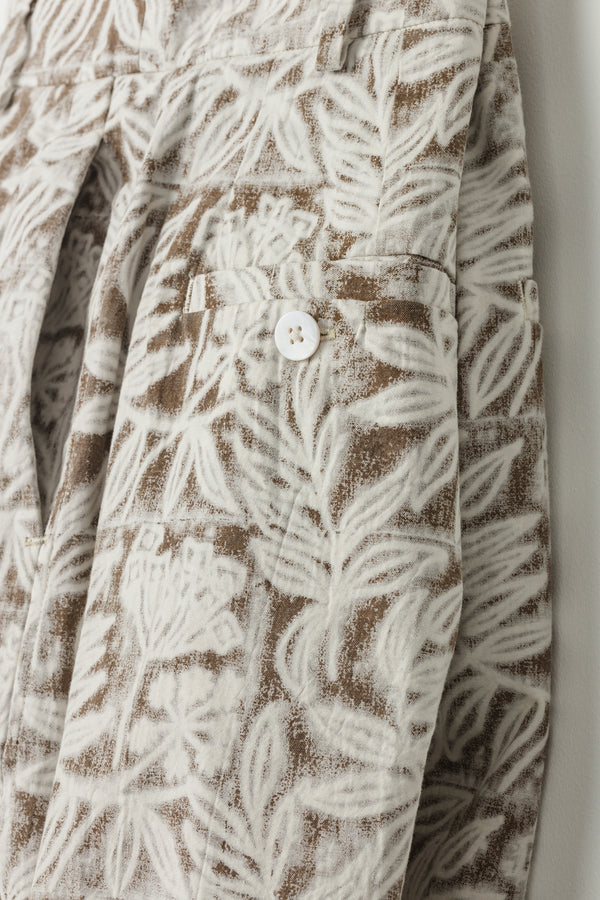 Marina Shorts Floral Block Print