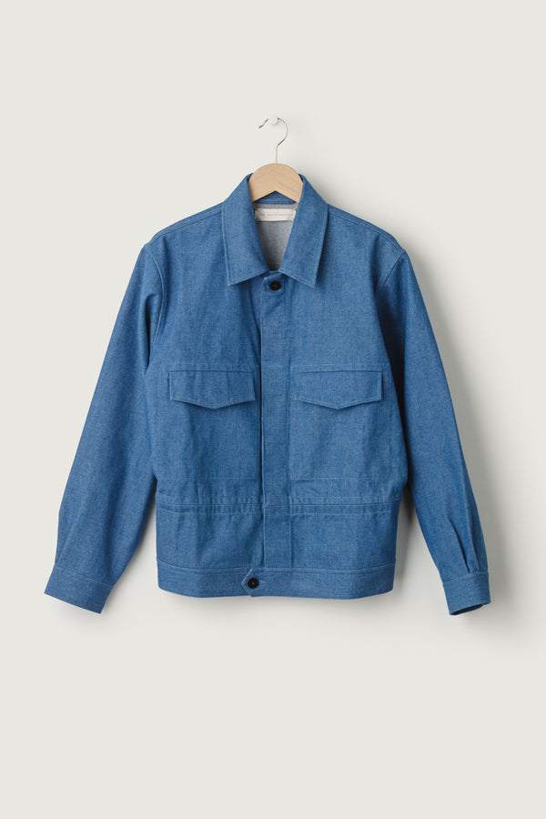 Milo Jacket Sky Blue Denim
