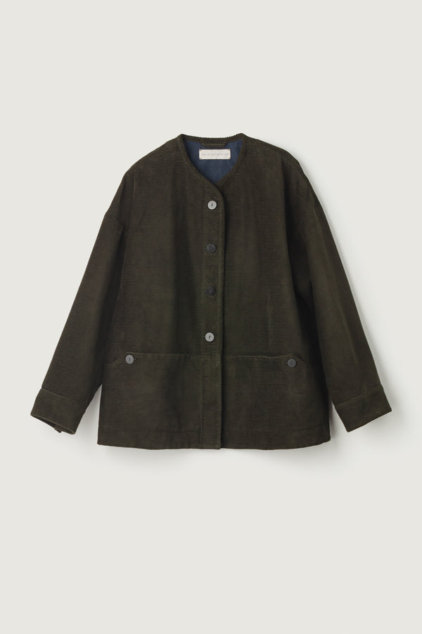 Mona Jacket Forest Corduroy