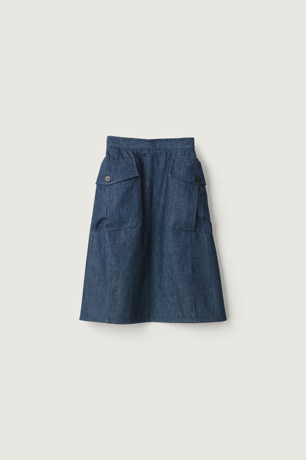 Thea Skirt Saphire Denim