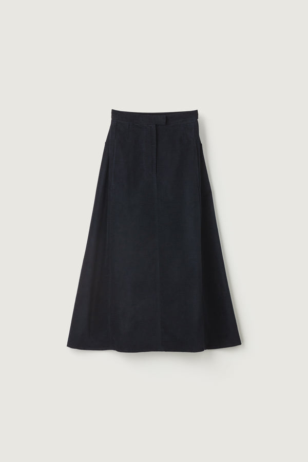 Thilda Skirt Dark Indigo Corduroy