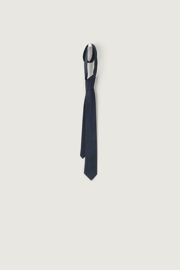 Tie Indigo Poplin