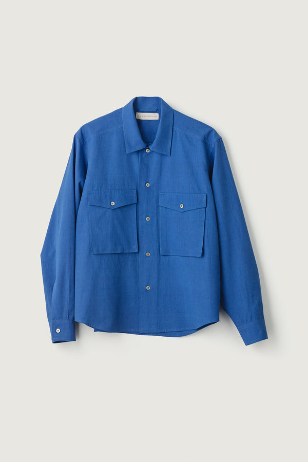 Zig Shirt Cornflower Blue Fil-a-fil